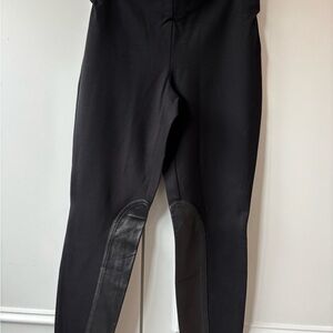 J. Crew Black equestrian leggings.